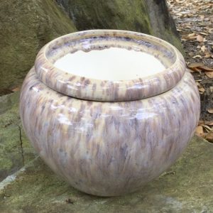 Self-Watering African Violet Pot Modern Minimalist Design, Large Capacity, Tapered Shape, Taupe, Beige, Lavender