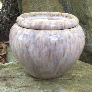 Self-Watering African Violet Pot Modern Minimalist Design, Large Capacity, Tapered Shape, Taupe, Beige, Lavender