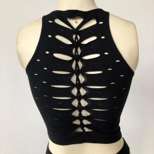 Sequoia Braided Crop Tank Unleash Your Inner Goddess with Festival Flair