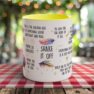 SHAKE IT OFF The Motivational Mug for Daily Inspiration and Empowerment – Start Your Day with a Boost of Positivity