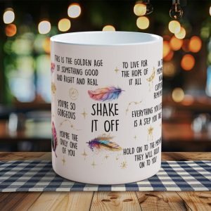 SHAKE IT OFF The Motivational Mug for Daily Inspiration and Empowerment – Start Your Day with a Boost of Positivity