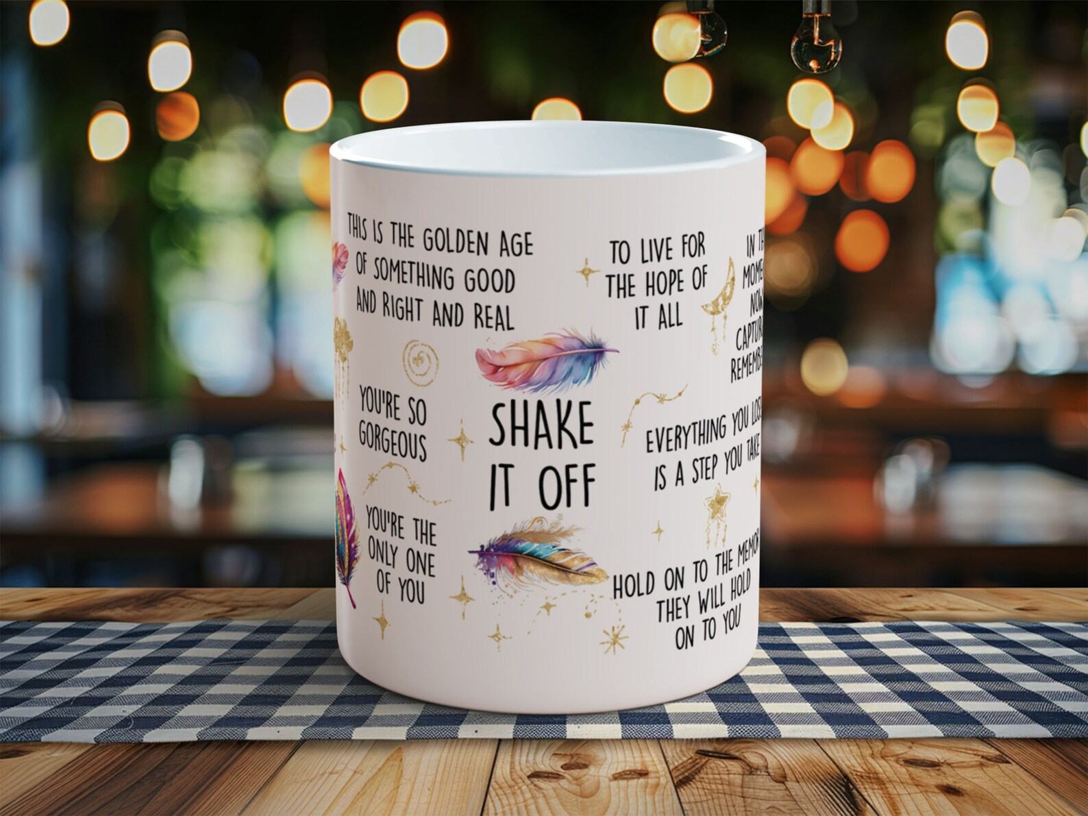 SHAKE IT OFF The Motivational Mug for Daily Inspiration and Empowerment – Start Your Day with a Boost of Positivity - Image 3