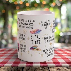 SHAKE IT OFF The Motivational Mug for Daily Inspiration and Empowerment – Start Your Day with a Boost of Positivity