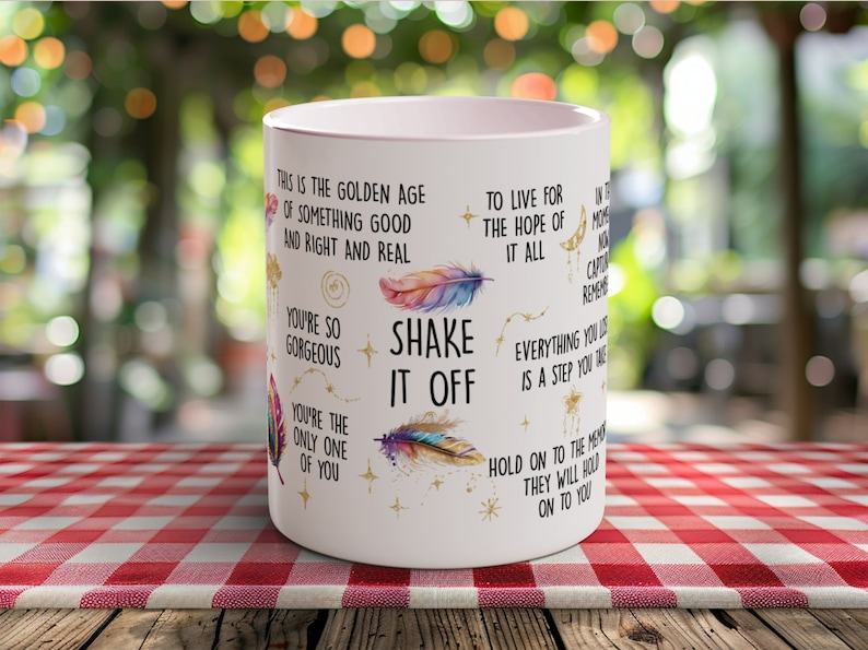 SHAKE IT OFF The Motivational Mug for Daily Inspiration and Empowerment – Start Your Day with a Boost of Positivity