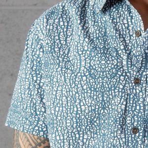 Sharp Style for Every Occasion Men’s Oxford Button-Down Shirt in Classic Blue