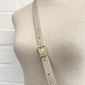 Shimmering Metallic Crossbody The Perfect Accessory for Weddings and Special Occasions