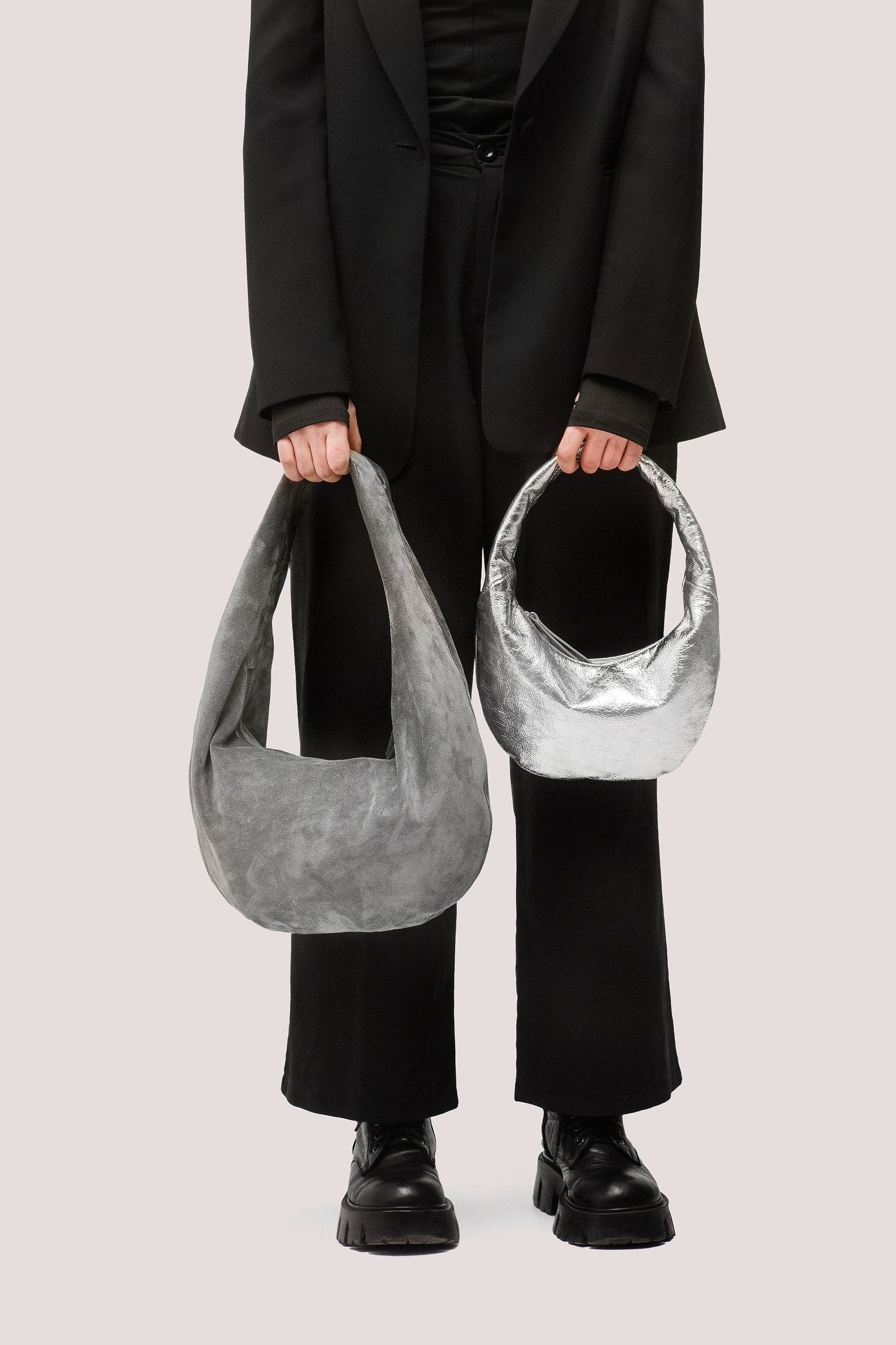 Shimmering Silver Hobo The Perfect Evening Clutch for a Night Out - Image 3