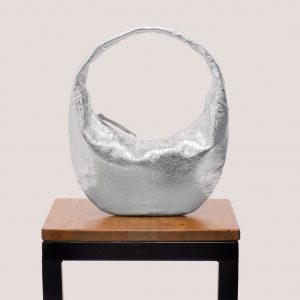 Shimmering Silver Hobo The Perfect Evening Clutch for a Night Out