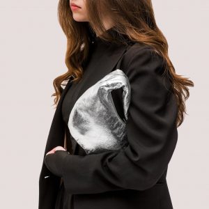 Shimmering Silver Hobo The Perfect Evening Clutch for a Night Out