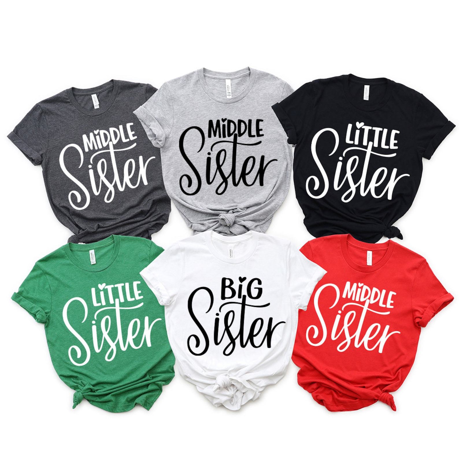 Sisterhood Unbreakable Matching T-Shirts for the Best Sibling Bond