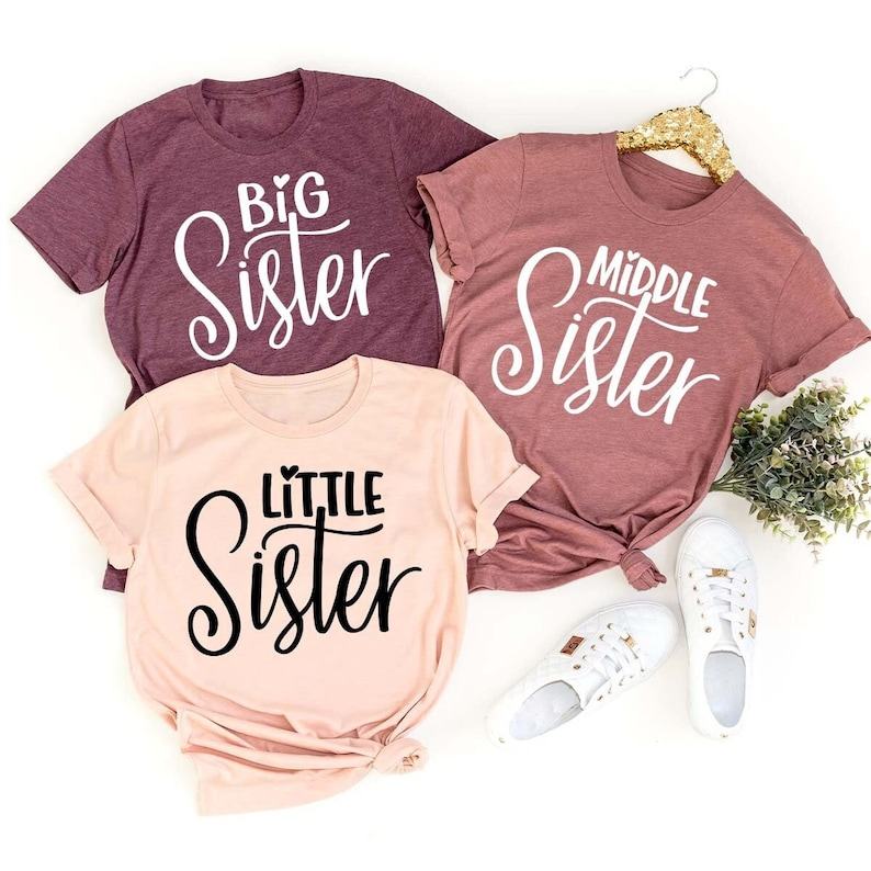 Sisterhood Unbreakable Matching T-Shirts for the Best Sibling Bond
