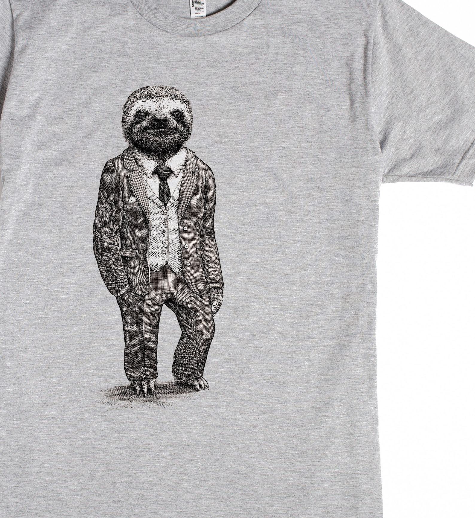 Sloth Shirt The Ultimate Sloth-tastic Tee for Men - Image 2