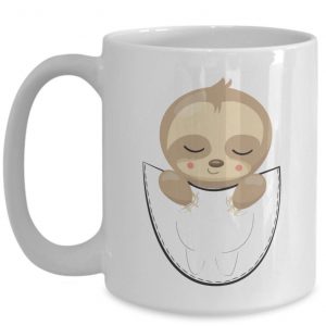 Slothful Slumber Snuggle Up with PixiDoodle’s Caffeinated Nap Mug