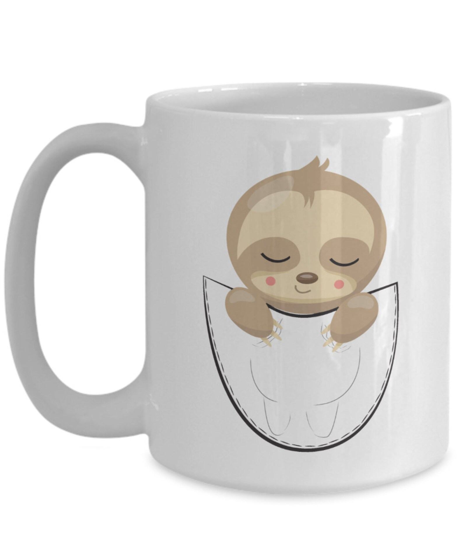Slothful Slumber Snuggle Up with PixiDoodle’s Caffeinated Nap Mug - Image 2