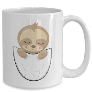 Slothful Slumber Snuggle Up with PixiDoodle’s Caffeinated Nap Mug