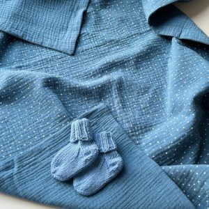 Snuggle Up in Comfort Personalized Muslin Baby Blanket for Sweet Dreams and Stylish Swaddles