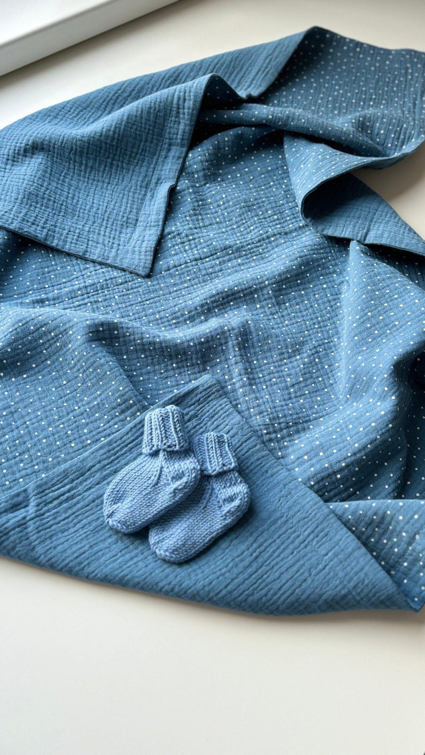 Snuggle Up in Comfort Personalized Muslin Baby Blanket for Sweet Dreams and Stylish Swaddles - Image 4