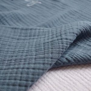 Snuggle Up in Sweet Dreams Personalized Muslin Duvet Cover Set for Your Precious Little One