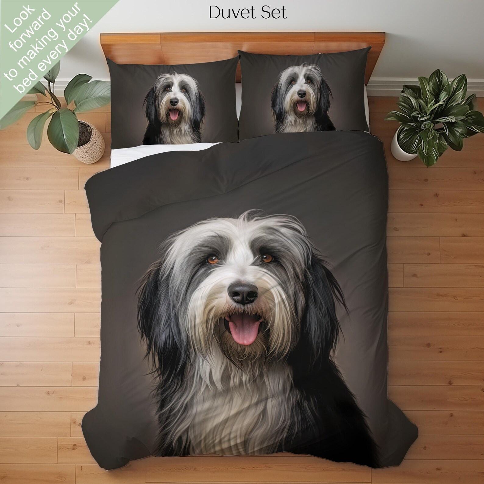 Snuggle Up with Your Beardie The Ultimate Bearded Collie Bedding Collection for Devoted Dog Lovers