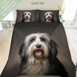 Snuggle Up with Your Beardie The Ultimate Bearded Collie Bedding Collection for Devoted Dog Lovers
