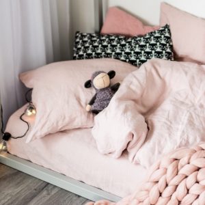 Snuggle-Worthy Kids Duvet Cover Hypoallergenic Linen Bedding for Sweet Dreams