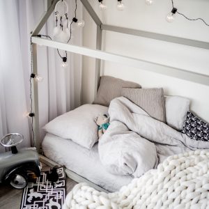 Snuggle-Worthy Kids Duvet Cover Hypoallergenic Linen Bedding for Sweet Dreams