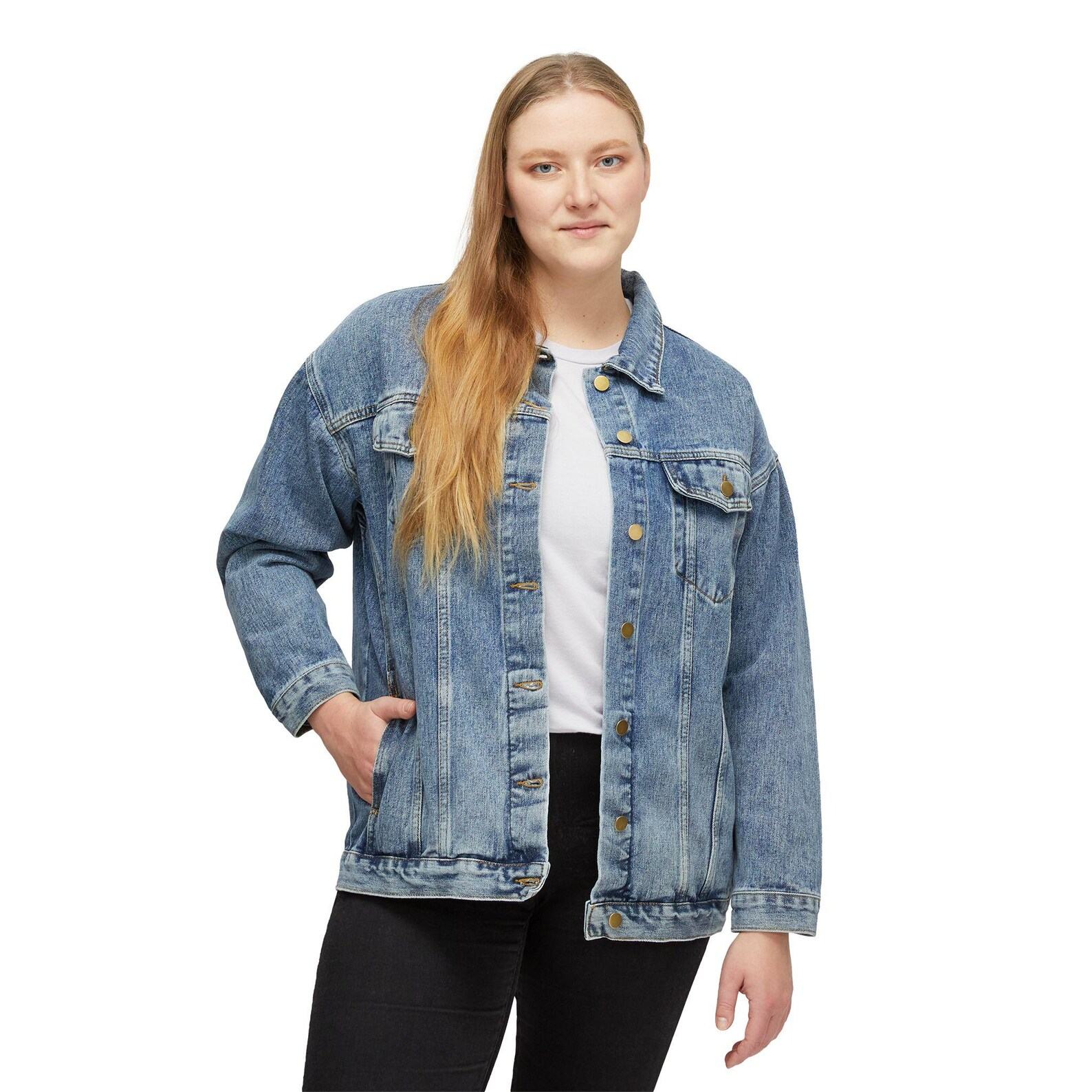 Soccer-Themed Denim Jacket Elevate Your Style, Unleash Your Passion