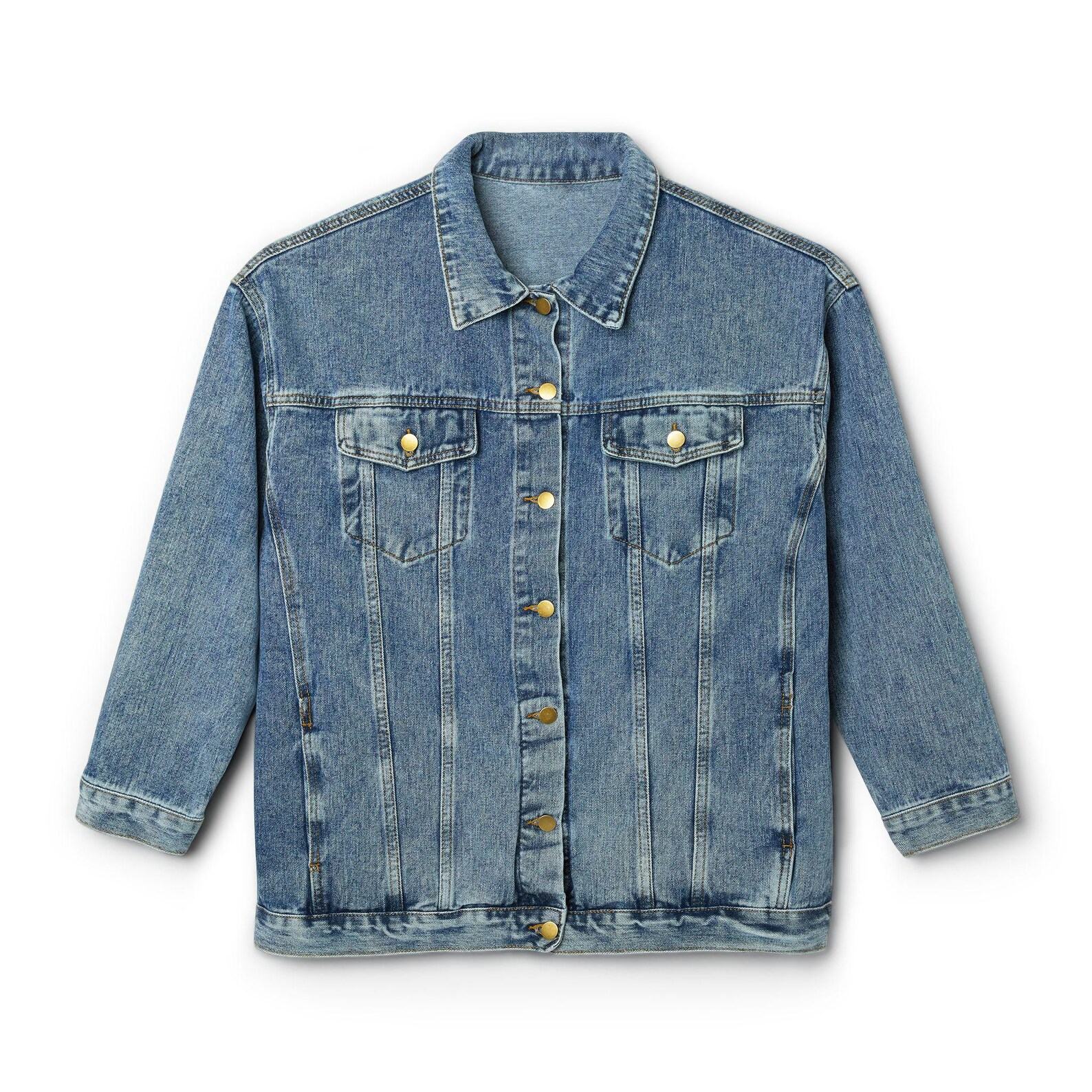 Soccer-Themed Denim Jacket Elevate Your Style, Unleash Your Passion