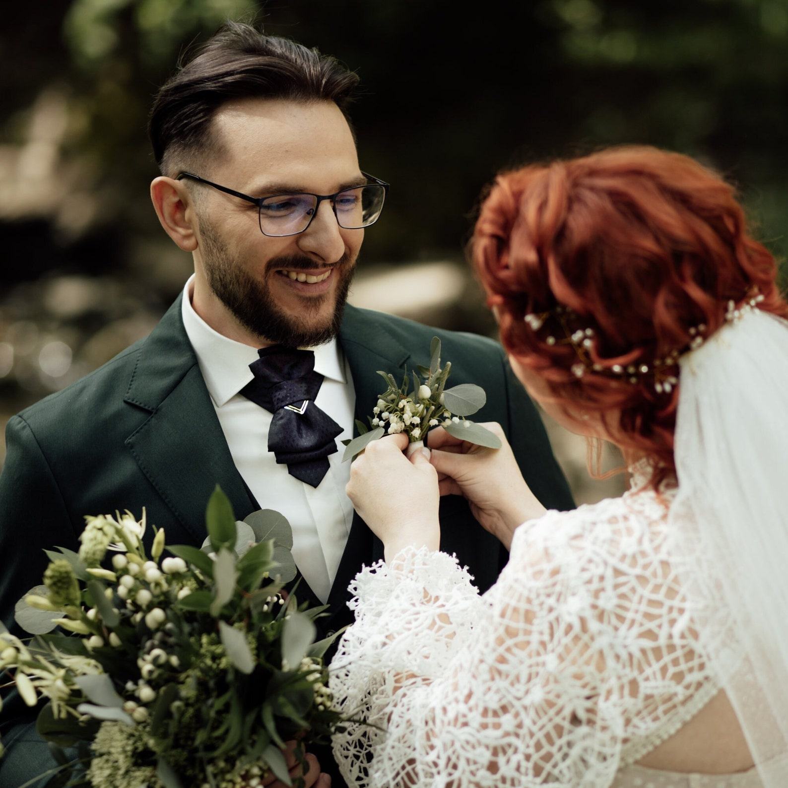 Sophisticated Black Bowtie Elevate Your Wedding Attire with Timeless Elegance