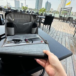 Sophisticated Vegan Leather MacBook Bag Timeless Work Bag for Women, Perfect for Back to School