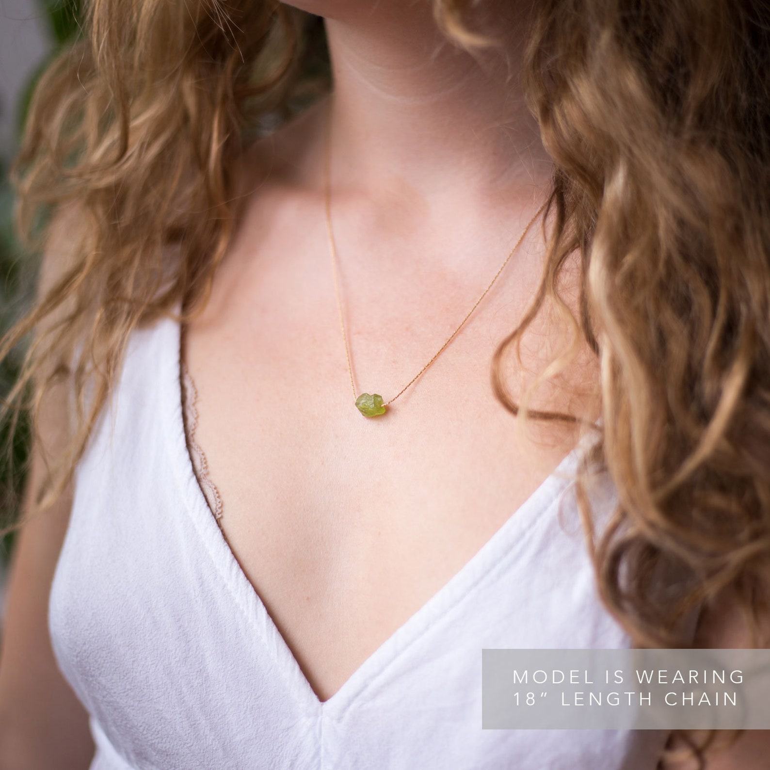 Sparkling Summer Hues Embrace the Energy of Raw Crystal Necklaces