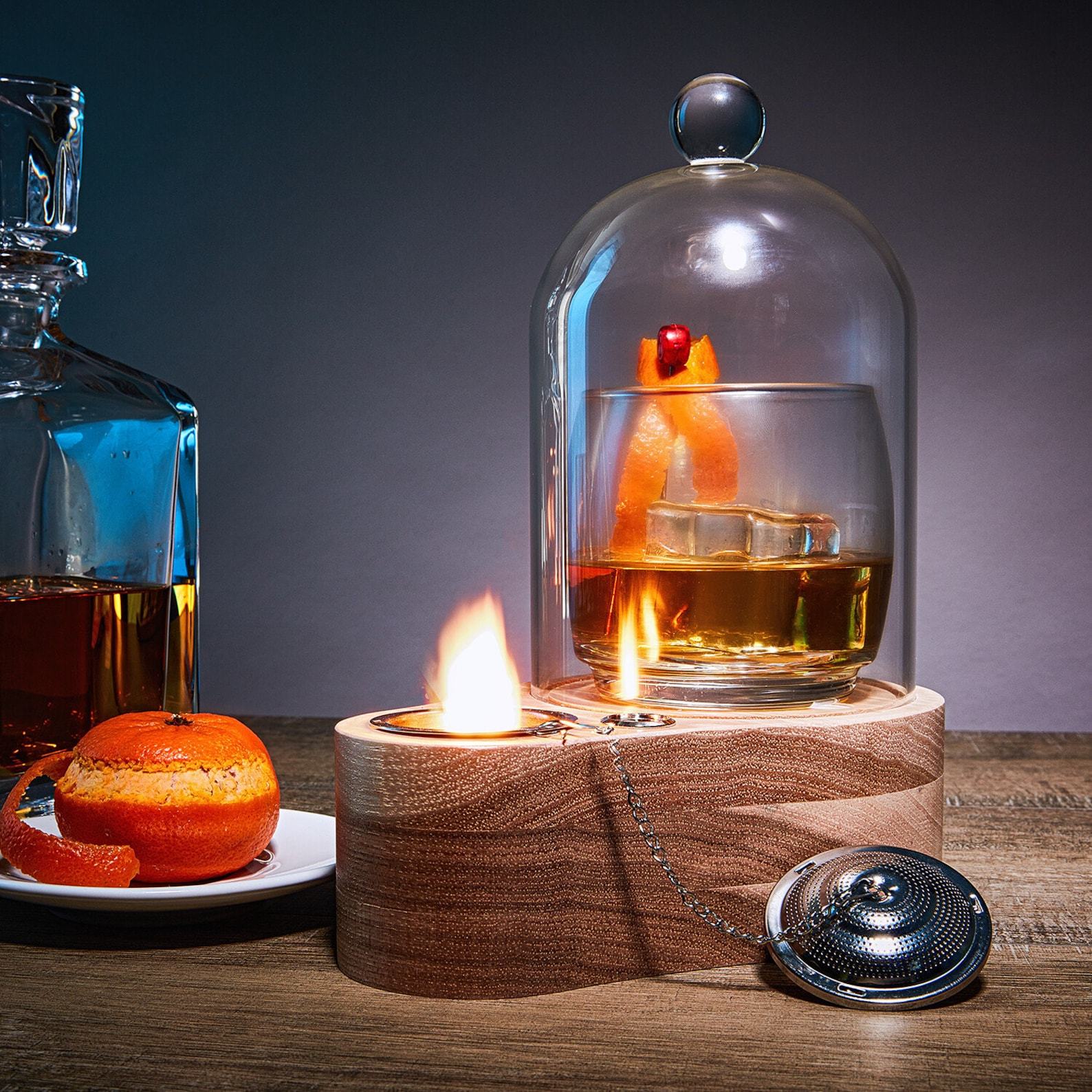 Speakeasy Smoker MINI Elevate Your Cocktails with Portable LED Infusion