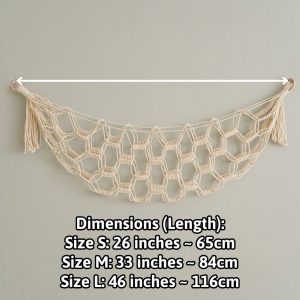 Squishmallow Hammock The Ultimate Nursery Organizer and Boho Wall Decor for Kids