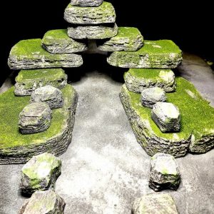 Stackable Terrain Modular Rocks and Boulders Transform Your Landscape with Endless Possibilities