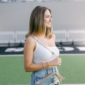 Stadium Clear Crossbody Bag Game Day Essential for Security and Style
