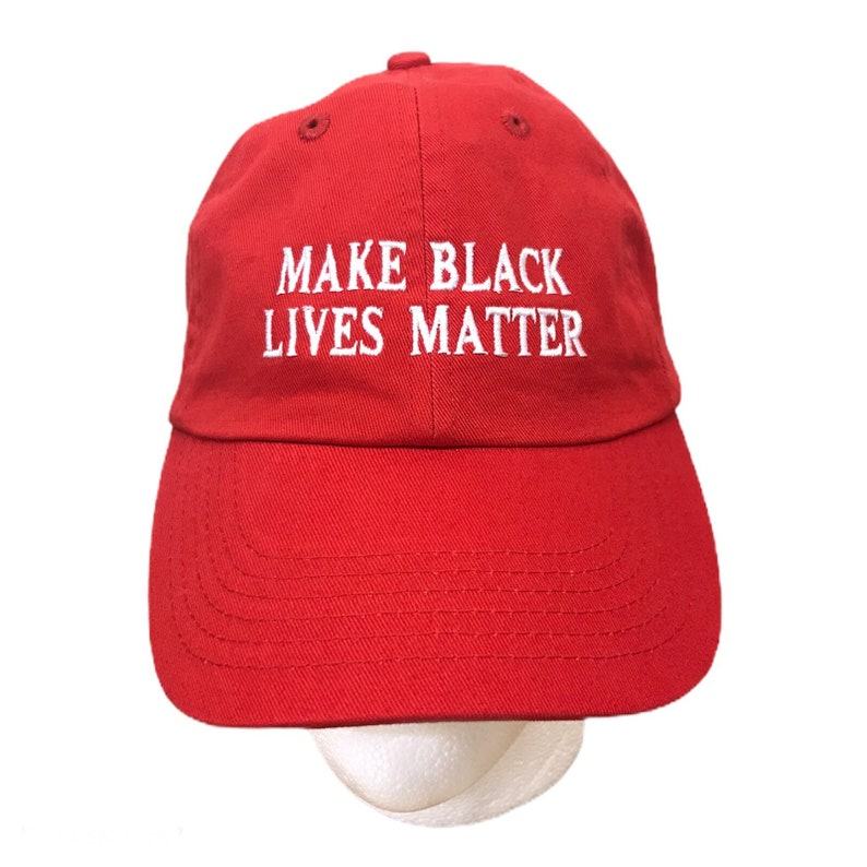 Stand in Solidarity Embroidered Black Lives Matter Dad Cap for Empowerment