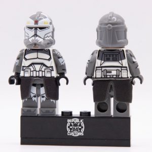 Star Wars The Clone Wars – Commander Wolffe Custom Figure (2020 Style) – 104th Plo’s Bros Wolfpack – Republic Customs
