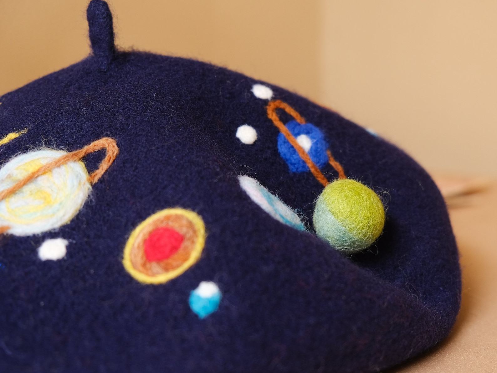 Starry Night Beret A Celestial Accessory for Winter’s Embrace - Image 6