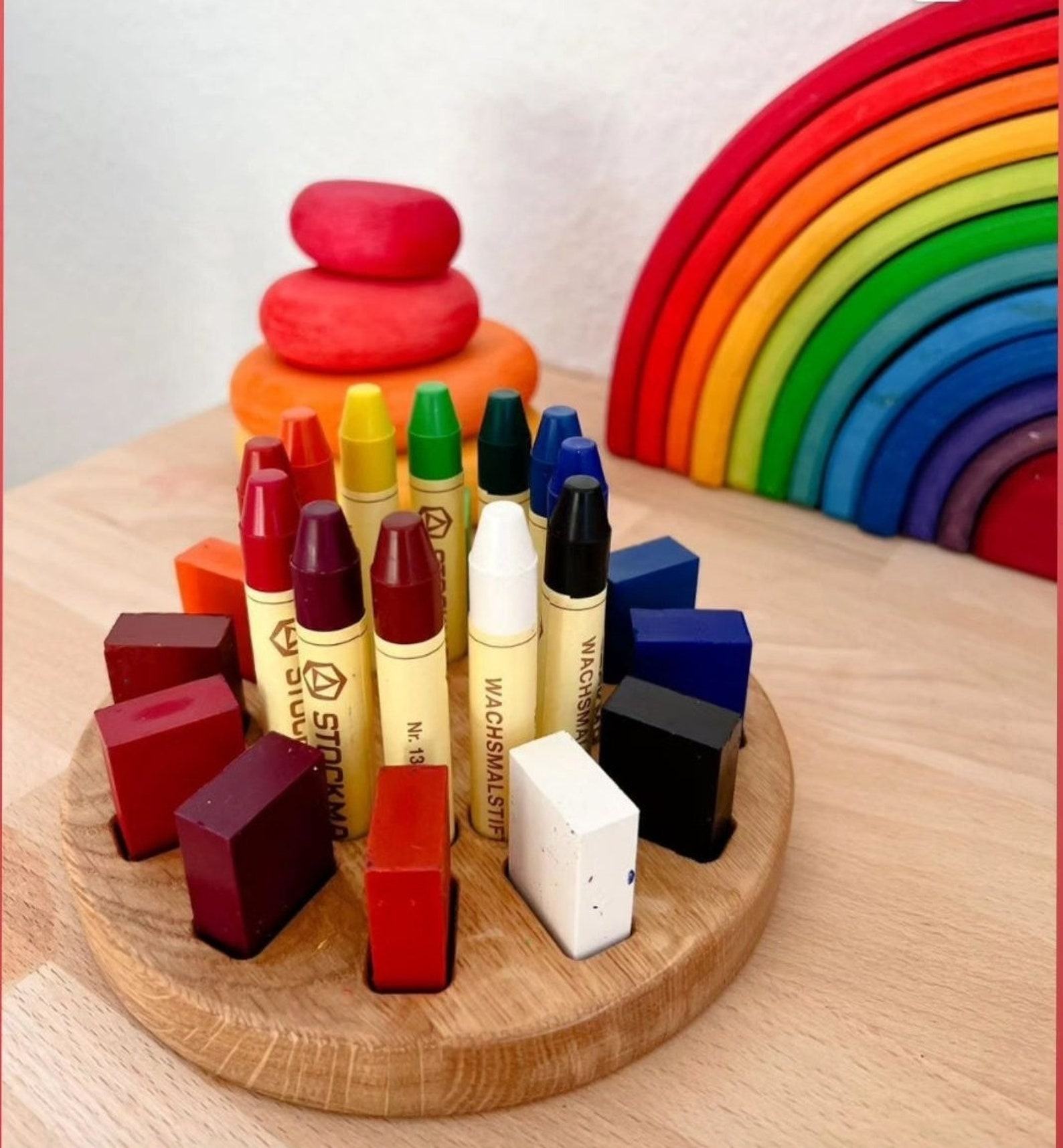 Stockmar Crayon Holder Organize Your Child’s Art Supplies with Style - Image 6