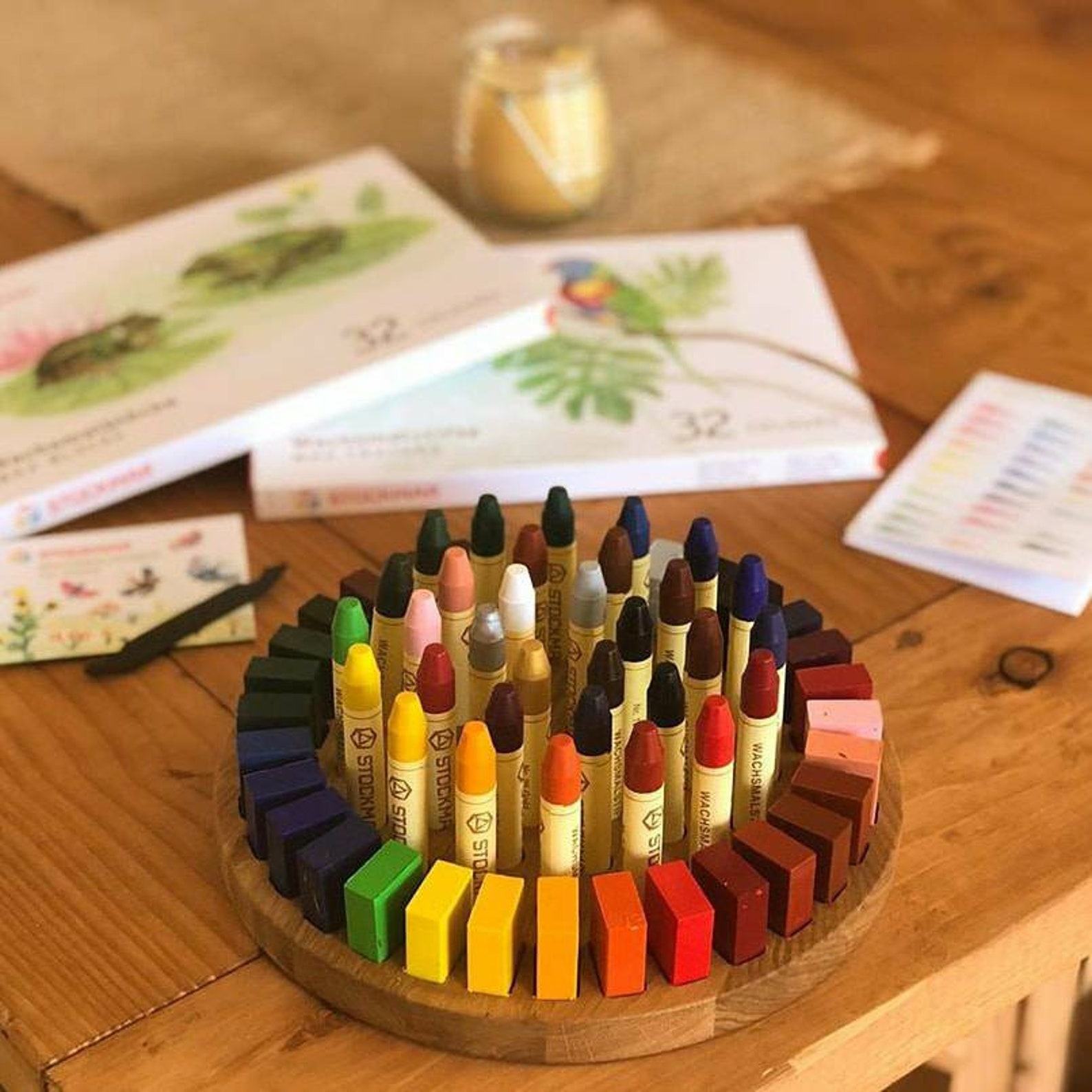 Stockmar Crayon Holder Organize Your Child’s Art Supplies with Style