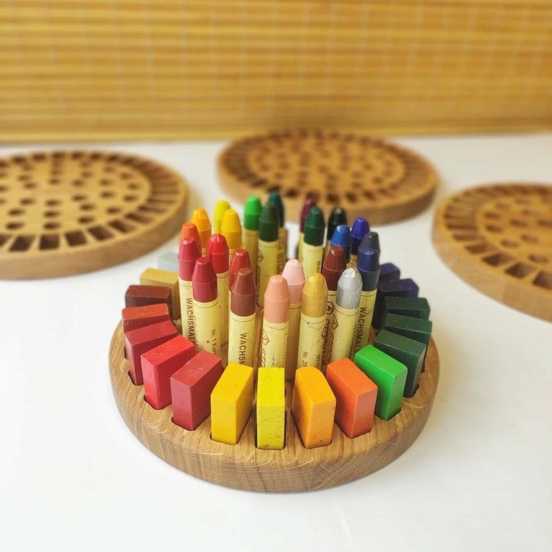 Stockmar Crayon Holder Organize Your Child’s Art Supplies with Style