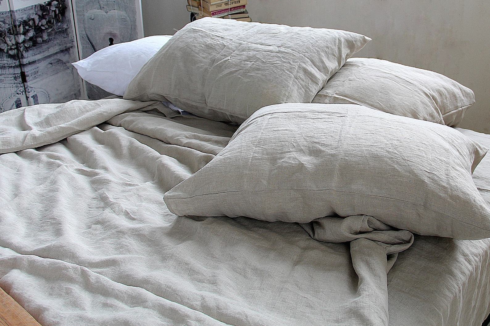 Stonewashed Linen Pillowcases Soft, Simple, and Serene - Image 6