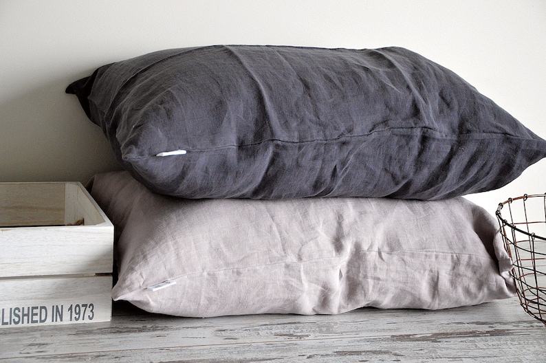 Stonewashed Linen Pillowcases Soft, Simple, and Serene