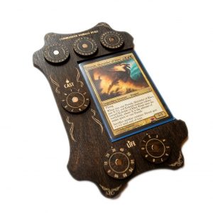 STRATA STRIKE Commander Command Zone Tray with Dial Counters for MTG Magic The Gathering – Kona Color