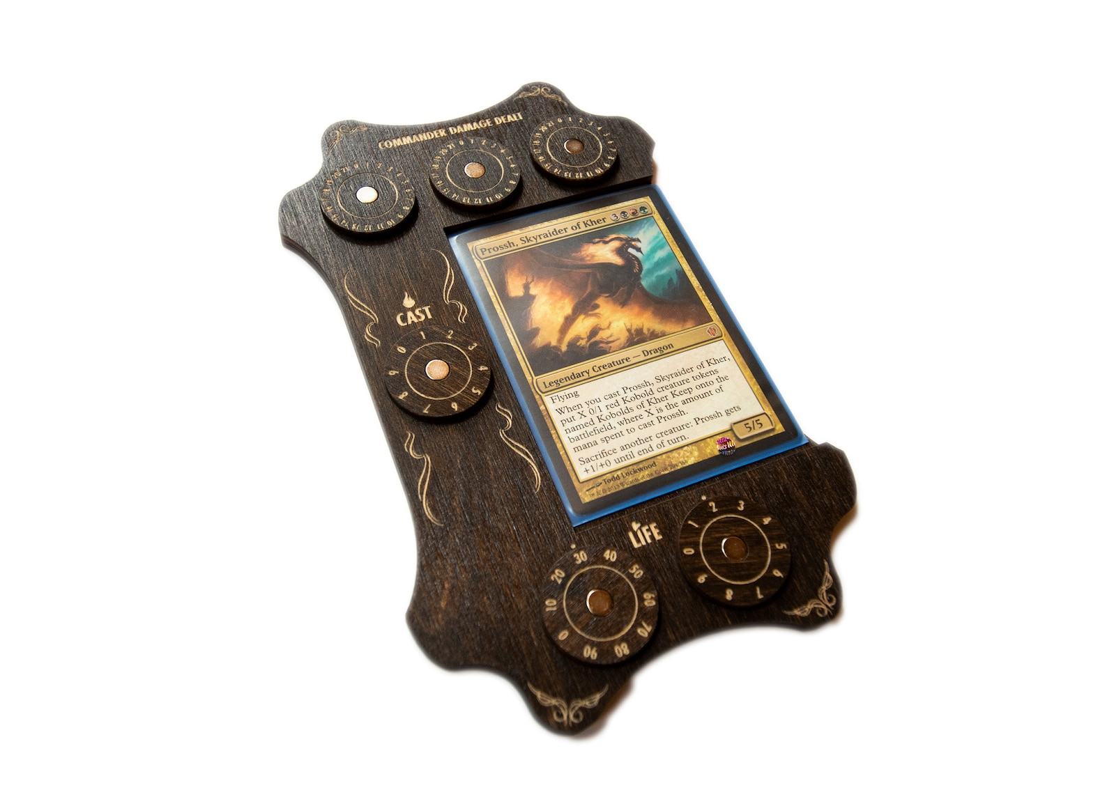STRATA STRIKE Commander Command Zone Tray with Dial Counters for MTG Magic The Gathering – Kona Color - Image 2
