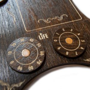 STRATA STRIKE Commander Command Zone Tray with Dial Counters for MTG Magic The Gathering – Kona Color