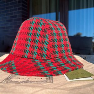 Striking Red Gucci Fedora A Timeless Unisex Statement