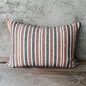 Striped Linen Pillowcase Farmhouse Charm for Your Cozy Retreat
