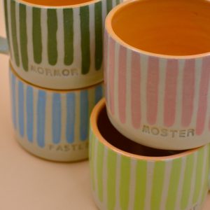 Stripey Signature Mug Personalize Your Moments with a Vibrant Splash of Color