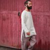 Stylish Beige Linen Tunic A Versatile Wardrobe Essential for Men